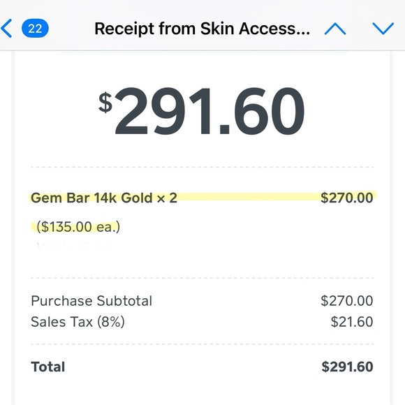 Threadless Gem Bar Ends - Picture 3 of 3